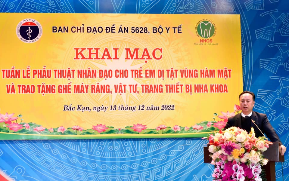 TUẦN LỄ PHẪU THUẬT NHÂN ĐẠO CHO TRẺ EM DỊ TẬT VÙNG HÀM MẶT TẠI BẮC KẠN